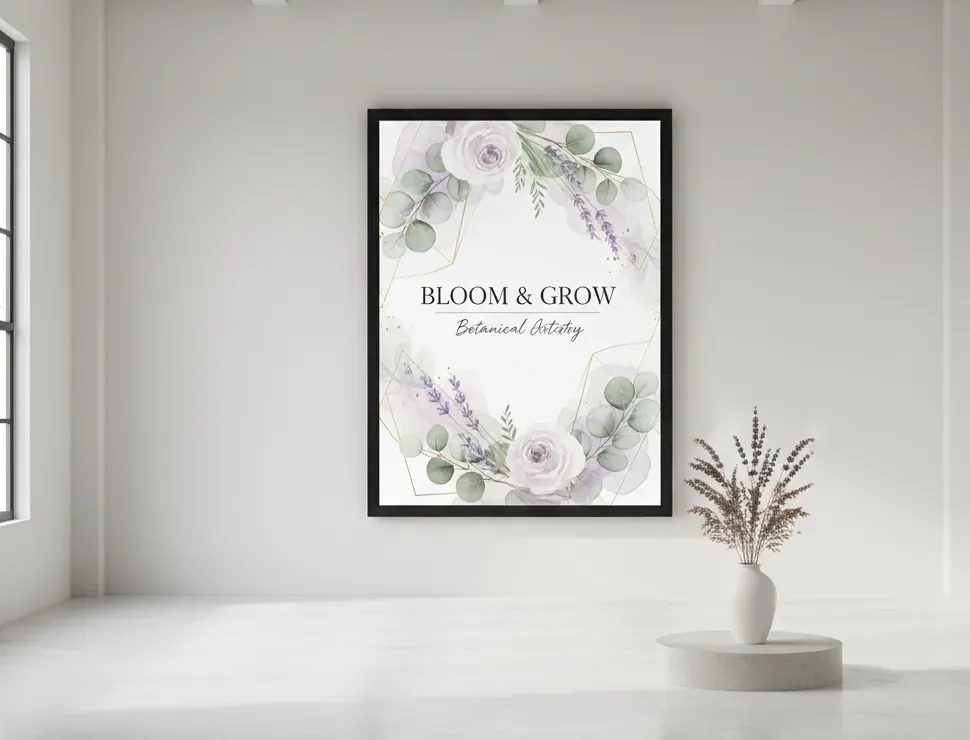 Minimal studio billboards